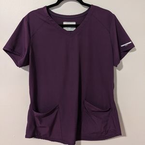 Sketchers | Purple Scrub Top